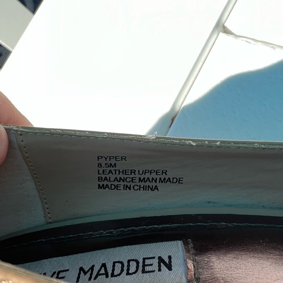 Steve Madden Pyper Peep Toe Pumps Nude Size 8.5 - Picture 6 of 6